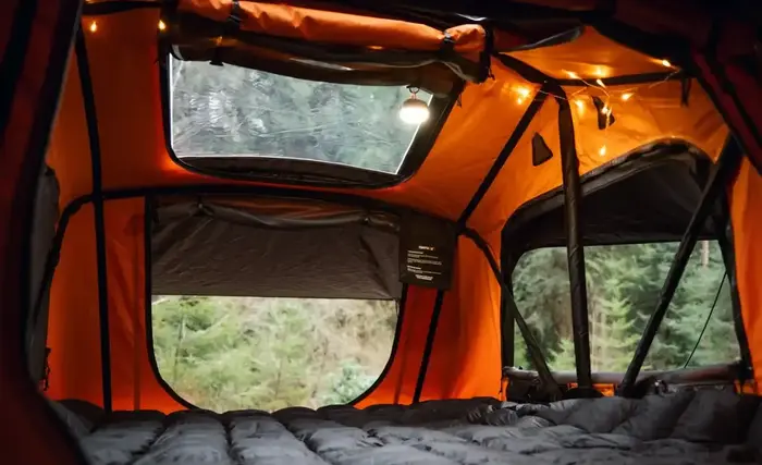 Lite 2.0 tent inside view.