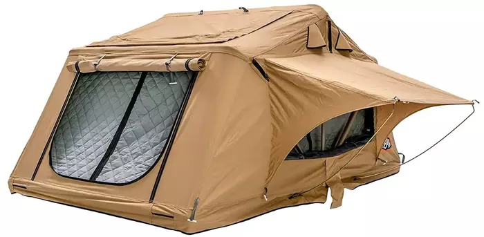 Thule Tepui tent with insulator inside.