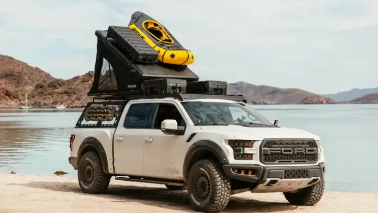 Roam Adventure the Desperado Hardshell Rooftop Tent.