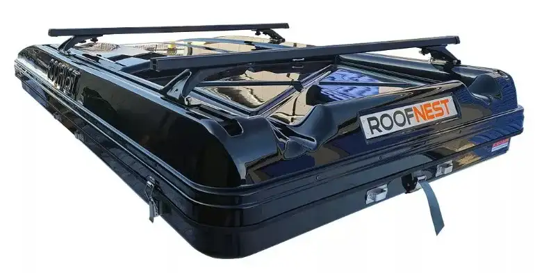 Roofnest Sparrow Adventure XL cross bars system.