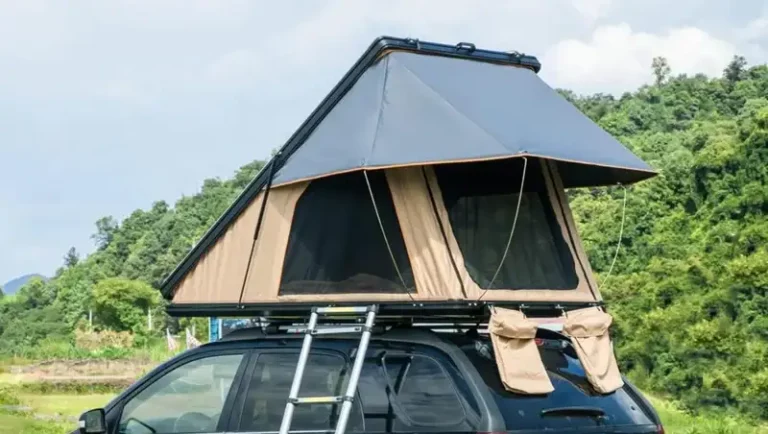 Trustmade Scout MAX Hard Shell Rooftop Tent with Roof Rack.