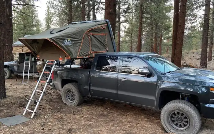 Tuff Stuff Alpha Hardshell Roof Top Tent.