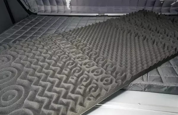 Thick mattress.